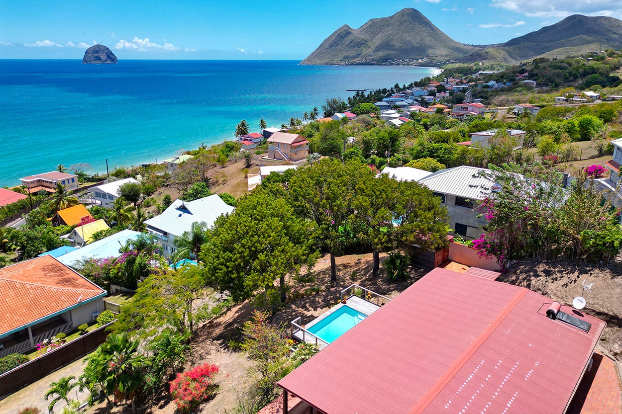 Location Maison HAUT du DIAMANT Martinique piscine vue mer - Bienvenue au Haut du Diamant