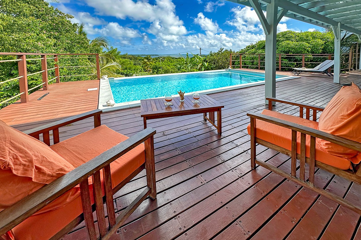 VILLA CASA M location le Vauclin Martinique 3 ch piscine vue mer - Bienvenue à la Casa M