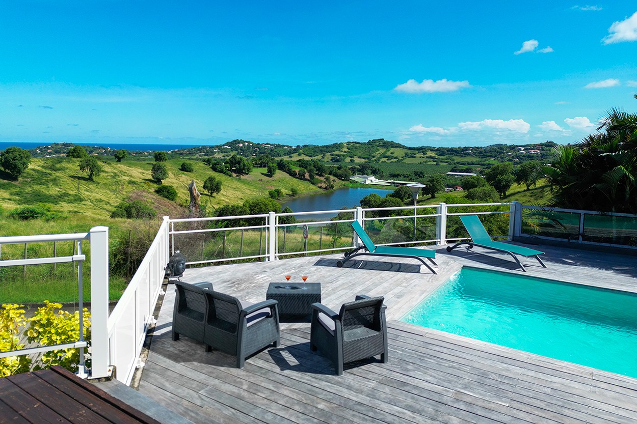 PETIT BUNGALOW le François location Martinique vue mer avec piscine - Bienvenu au Petit Bungalow