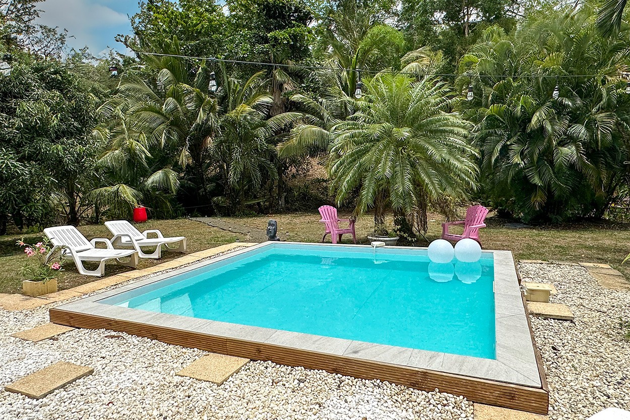 Le hamac de la Rivière Salée Rental Martinique swimming pool and Spa - Bienvenue à Rivière Salée